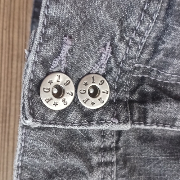 Faded Glory women’s black jean skirt size 14 - Picture 3 of 8